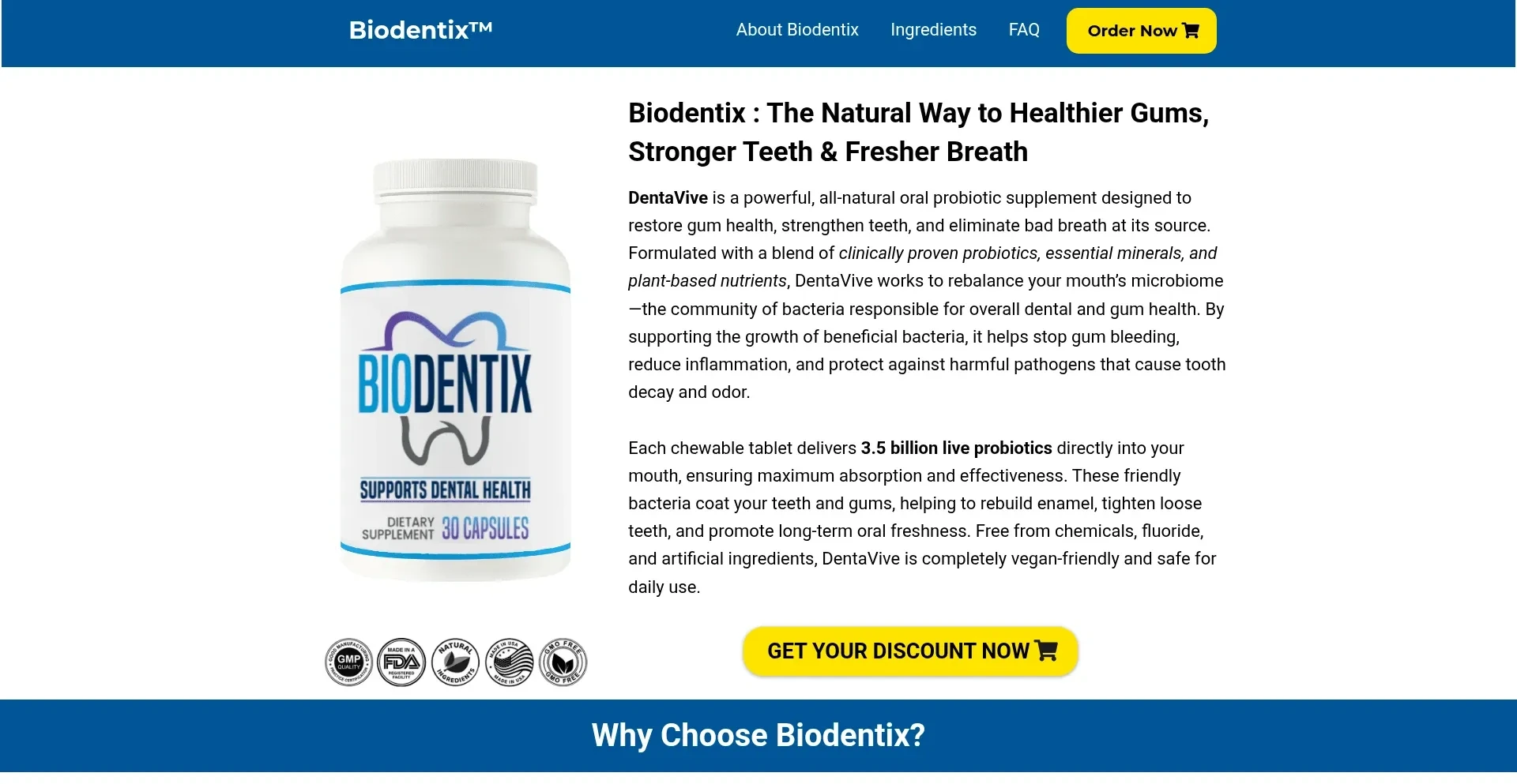 BioDentex Results